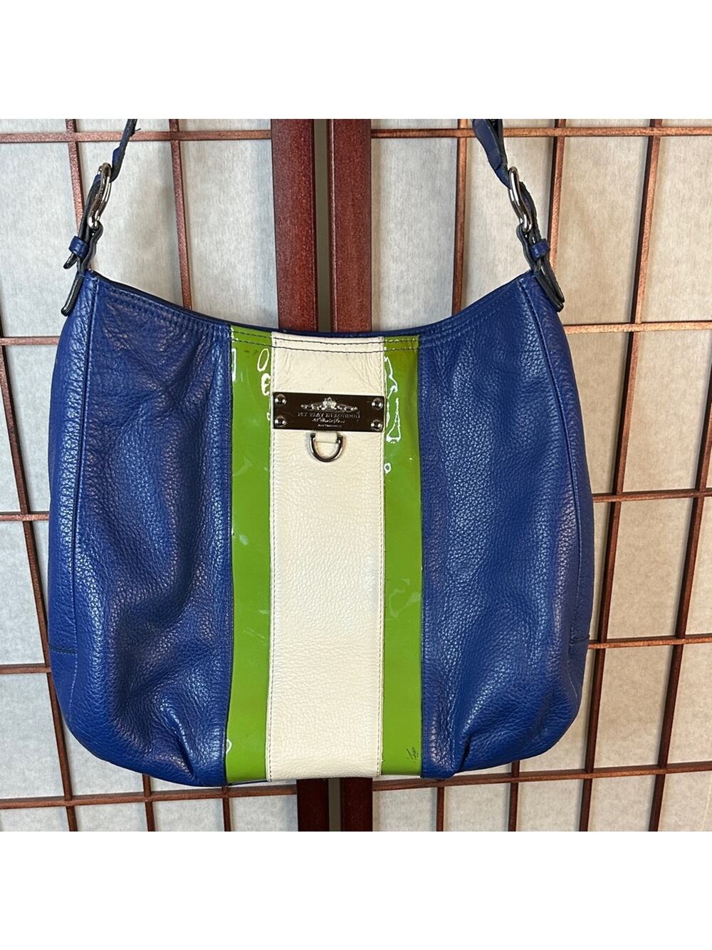 My Flat in London Blue and Green Shoulder Bag Messanger bag